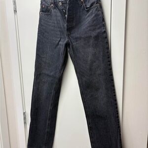 Classic Black Denim Jeans - Denim Forum